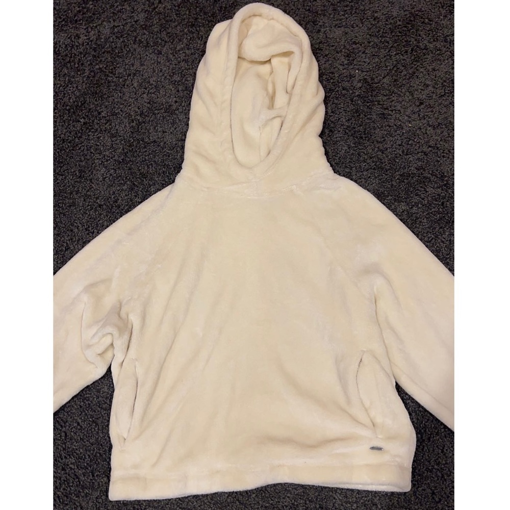 Fluffy Cream Hollister Hoodie